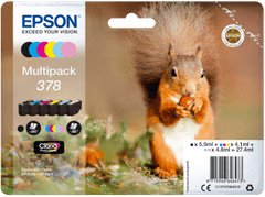 Epson Multipack 6-barvno črnilo 378 Claria Photo HD