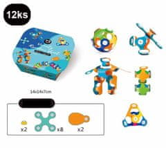CAB Toys Magnetni Flexy komplet - 12 kos