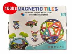 Magnetic Tiles Magnetni komplet 168 kosov - Magnetic Tiles