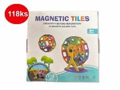 Magnetic Tiles Magnetni komplet 118 kosov - Magnetic Tiles