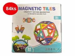 Magnetic Tiles Magnetni komplet 84 kosov - Magnetic Tiles