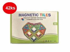 Magnetic Tiles Magnetni komplet 42 kosov - Magnetic Tiles