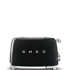 Smeg TSF03BLEU opekač kruha, črn