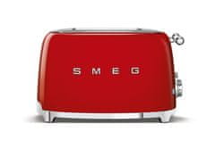 Smeg TSF03RDEU opekač kruha, rdeč