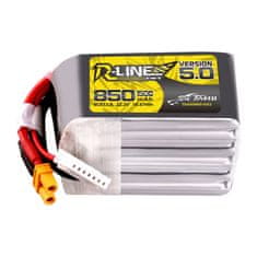 Tattu Tattu R-Line različica 5.0 850mAh 22,2V 6S1P 150C Lipo XT30U-F