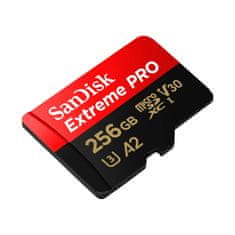 SanDisk Memory card SANDISK EXTREME PRO microSDXC 256GB 200/140 MB/s UHS-I U3 (SDSQXCD-256G-GN6MA)