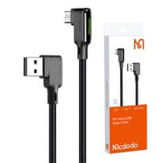 Mcdodo Kabel USB-A do MicroUSB Mcdodo CA-7531, 1,8 m (črn)