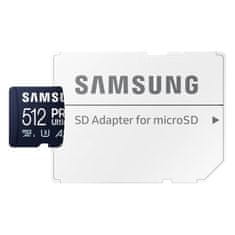 Samsung Pomnilniška kartica Samsung MicroSDXC PRO Ultimate 512GB 200MB/s UHS-I/U3 (MB-MY512SA/WW)
