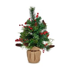 NEW Vianočný stromček Rjava Rdeča Zelena 23 x 47 x 27 cm