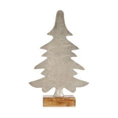 NEW Vianočný stromček 6 x 25,5 x 16 cm Srebrna Kovina