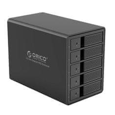 Orico Ohišje za trdi disk Orico HDD, 3,5 palca, 5 vtičnic, USB 3.0 tip B