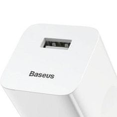 BASEUS Baseusov hitri polnilnik USB 3.0 - beli