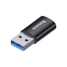 BASEUS Baseus Ingenuity USB-A na USB-C OTG adapter (črn)