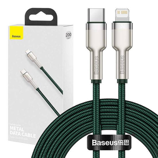 BASEUS Baseus USB-C kabel za Lightning 2 m (zelen)