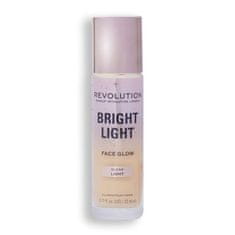 Makeup Revolution Bright Light Face Glow osvetljevalni večnamenski puder 23 ml Odtenek gleam light