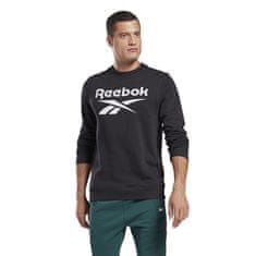 Reebok Športni pulover črna 170 - 175 cm/S Identity Big Logo