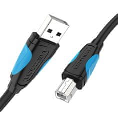 Vention Tiskalniški kabel USB 2.0 A na USB-B Vention VAS-A16-B500 5 m črn