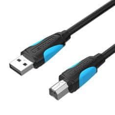 Vention Tiskalniški kabel USB 2.0 A na USB-B Vention VAS-A16-B500 5 m črn