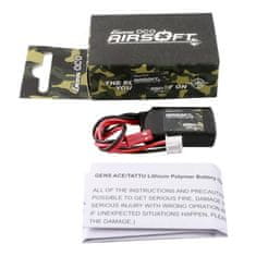 Gens Ace Gens ace 250mAh 7.4V 35C 2S1P Airsoft Gun Lipo baterija z JST-SYP vtičem