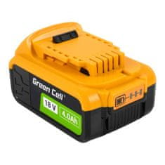 Green Cell Baterija za električna orodja Zelena celica PTDW18V4, DeWalt XR 18V 4Ah DCB182