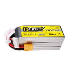 Tattu Tattu R-Line 22.2V 1700mAh 6S 95C Lipo baterija z vtičem XT60