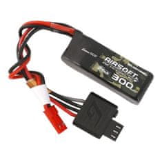 Gens Ace Gens ace G-Tech 35C 300mAh 2S1P 7.4V Airsoft Gun Lipo baterija z JST-SYP vtičem