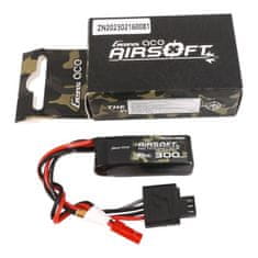 Gens Ace Gens ace G-Tech 35C 300mAh 2S1P 7.4V Airsoft Gun Lipo baterija z JST-SYP vtičem