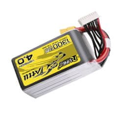 Tattu Tattu R-Line različica 4.0 1300mAh 29,6V 130C 8S1P Lipo baterijski paket z vtičem XT60