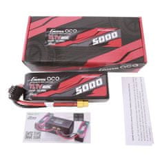 Gens Ace Gens ace G-Tech 5000mAh 11,1V 60C 3S1P kratke velikosti Lipo z vtičem XT60