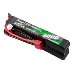 Gens Ace Gens ace 25C 3000mAh 2S2P 7,4V Sedlo Airsoft Gun Lipo baterija z Mini Deans(T) vtičem