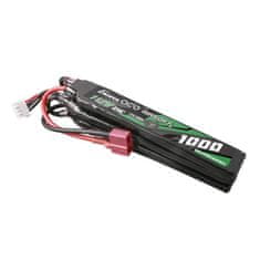 Gens Ace Gens ace 25C 1000mAh 3S1P 11.1V Nunchuck 3X Airsoft Gun Lipo baterija s T vtičem