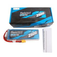 Gens Ace Gens ace 2500mAh 22.2V 80C 6S1P Lipo baterija z vtičem XT60