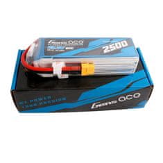 Gens Ace Gens ace 2500mAh 22.2V 80C 6S1P Lipo baterija z vtičem XT60