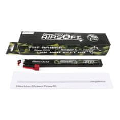 Gens Ace Gens Ace 25C 1200mAh 3S1P 11.1V Airsoft Gun Lipo baterija s T vtičem Dolga velikost