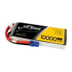 Tattu Tattu 11.1V 15C 3S 10000mAh Lipo baterija z EC5 vtičem