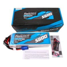 Gens Ace Gens ace G-Tech 5600mAh 80C 22,2V 6S1P Lipo baterija z EC5 vtičem