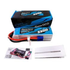 Gens Ace Gens ace G-Tech 5500mAh Lipo 22.2V 45C 6S1P Model Helicopter baterije