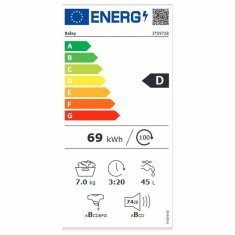 NEW Pralni stroj Balay 3TS972B 1200 rpm 7 kg