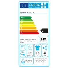 NEW Evakuacijski sušilnik Indesit NIS41V Bela 4 Kg