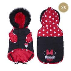 NEW Pasji plašč Minnie Mouse Rdeča XS Črna