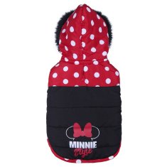NEW Pasji plašč Minnie Mouse Rdeča Črna XXS