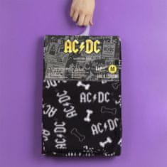 NEW Odeja za hišne ljubljenčke ACDC Črna (100 x 0,5 x 150 cm)