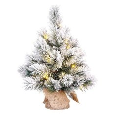 NEW Vianočný stromček Black Box Mini Luč LED Mrazno (23 x 45 cm)