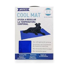 NEW Pasja preproga Nayeco Cool mat Modra Hladilnega gela (50 x 40 cm)