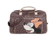 Disney Disney Minnie Mouse Rjava potovalna torba, turistična torba 43x27x18 cm 