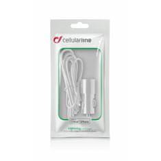 CellularLine avto polnilec iPhone MFI 1A bel