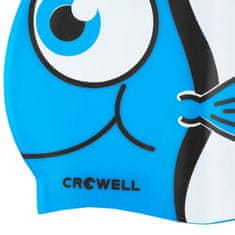 Noah Crowell Nemo-Jr-modra silikonska plavalna kapa