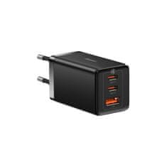 BASEUS hišni polnilec GaN4 40W, 2x USB-C, črn