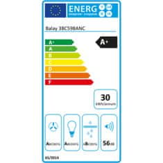 NEW Kuhinjska napa Balay 4242006108939 90 cm 836 m3/h 56 dB 160W Črna A+