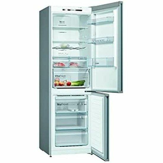 NEW Kombinirani hladilnik BOSCH KGN36VIDA Jeklo (186 x 60 cm)